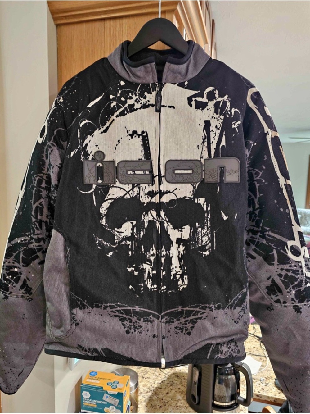 Icon Decay Hooligan Jacket - Black/Gray - Men's XXL
